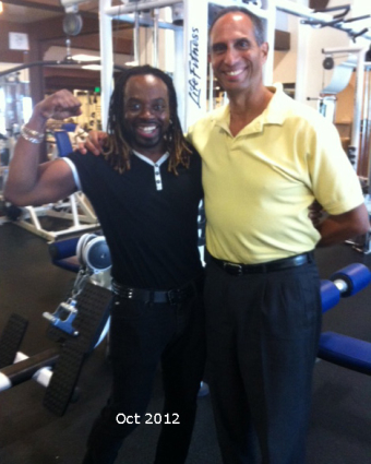 photo Rev Charles with Coach Oct 2012